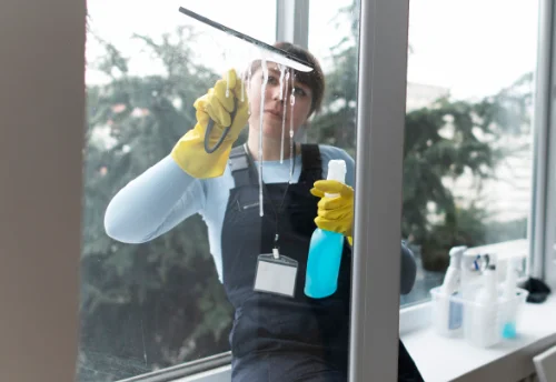 Nettoyage de vitres intérieures et extérieures à Chocques